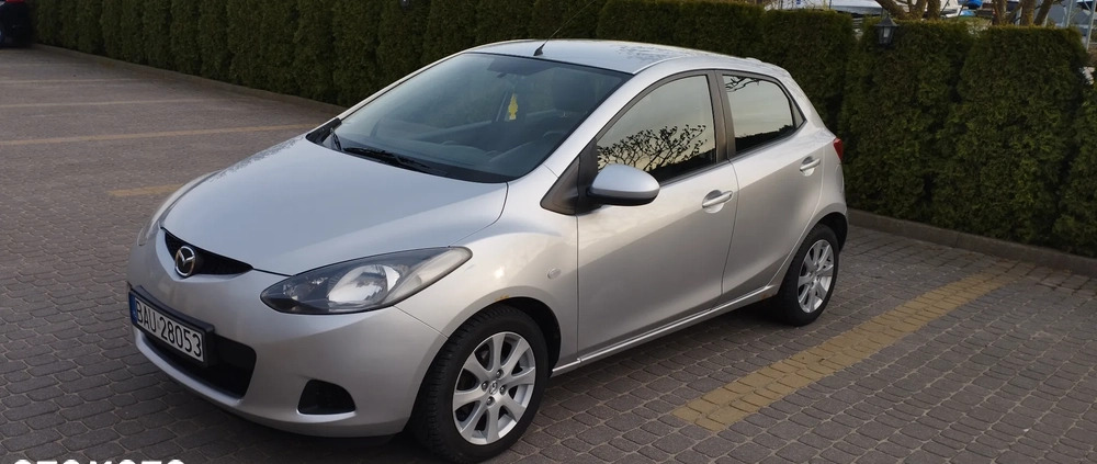 Mazda 2 cena 9900 przebieg: 225060, rok produkcji 2008 z Augustów małe 67